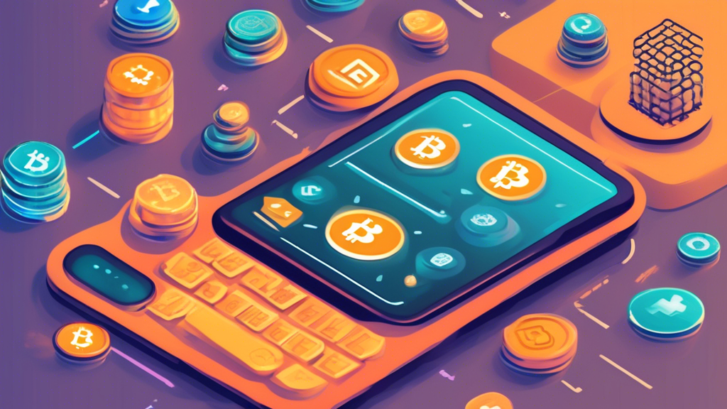 Create an image illustrating a beginner-friendly guide on buying cryptocurrency using PayPal. Show a user-friendly interface on a smartphone or computer screen where someone is navigating through the steps. Include icons representing major cryptocurrencies like Bitcoin and Ethereum, and symbols for PayPal. Highlight simplicity, security, and ease of use, with soft, inviting colors and clear graphics.